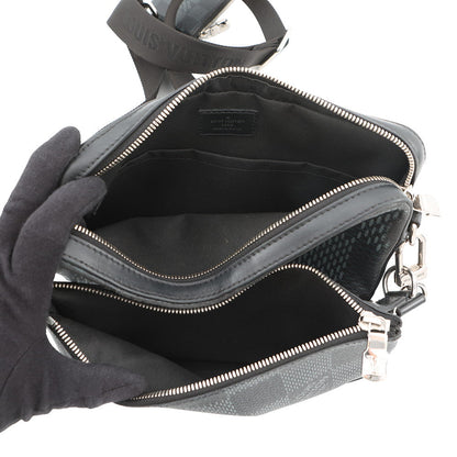 LOUIS VUITTON Trio Messenger NoirN50017 Damier Graphite 3D