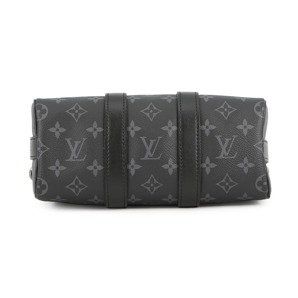 LOUIS VUITTON Keepall Bandouliere NoirM46271 Monogram Eclipse Monogram Eclipse Reverse Size 25