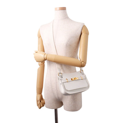 HERMES Jypsiere New White Evercolor Size Mini