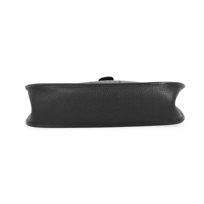 HERMES Evelyne1 Black Taurillon Clemence Size GM