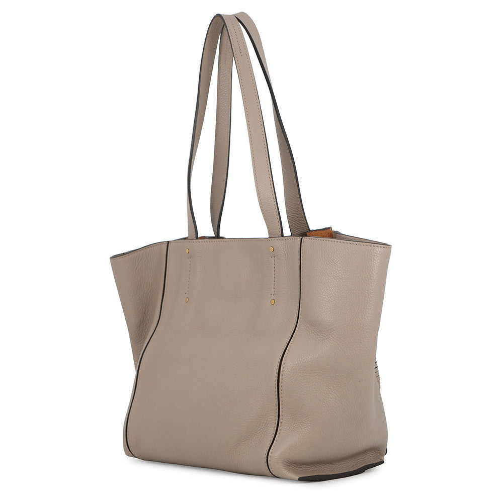 Chloe Mylo Tote Bag GrayCHC17AS272HEQ23W Leather