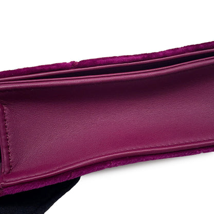 GUCCI GG Marmont ChainShoulder Bag Purple488426 Velour