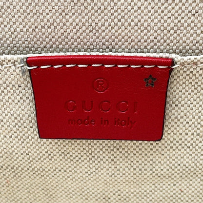 GUCCI Bamboo Dionysus 2-Way Handbag Red/White/Navy448075 Leather Bamboo