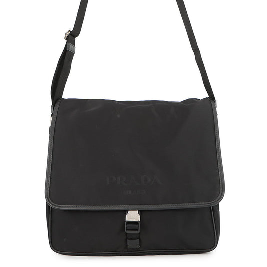 PRADA Messenger bag Black2VD166_2FMO_F0002 Nylon Leather
