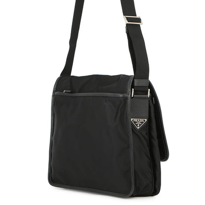 PRADA Messenger bag Black2VD166_2FMO_F0002 Nylon Leather