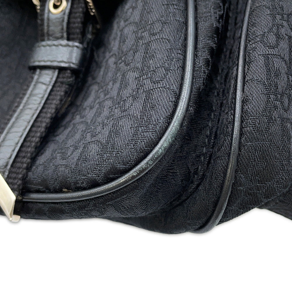 Dior Oblique Jacquard Street Chic Tote Bag BlackJCF44966 Canvas Leather