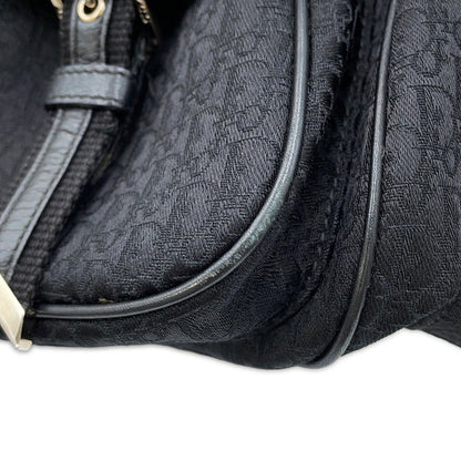 Dior Oblique Jacquard Street Chic Tote Bag BlackJCF44966 Canvas Leather