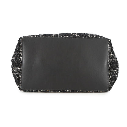 Dior Cannage to JulesBag Black/WhiteM2821OTKV_M911 Tweed Calf Leather Size Medium