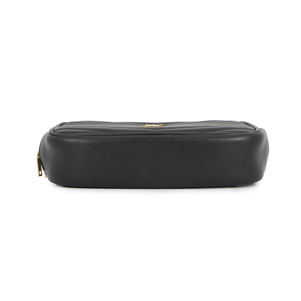 SAINT LAURENT PARIS Lou ChainShoulder Bag Black748849 Leather