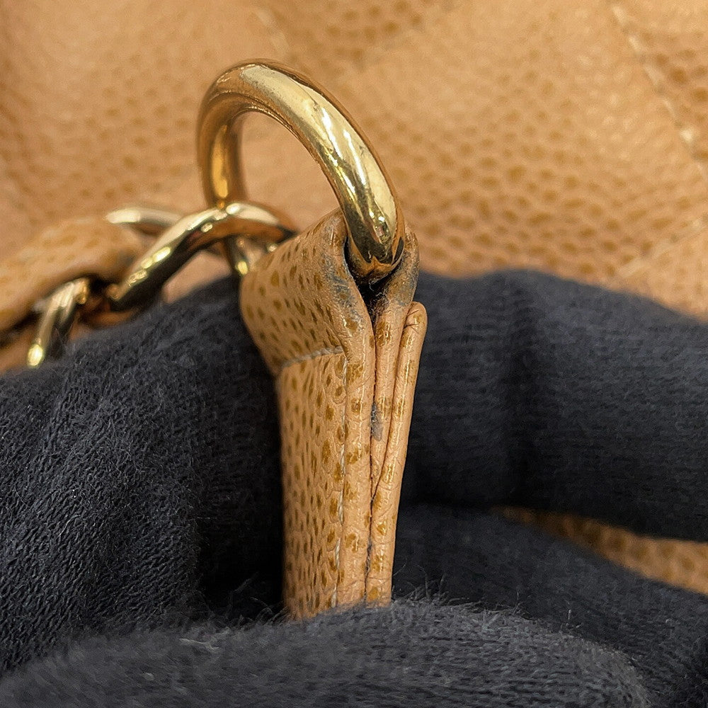 CHANEL Matelasse PST Chain Tote BeigeA50994 Caviar Leather