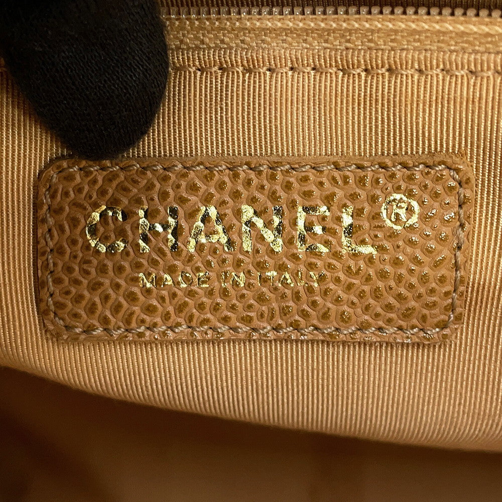 CHANEL Matelasse PST Chain Tote BeigeA50994 Caviar Leather