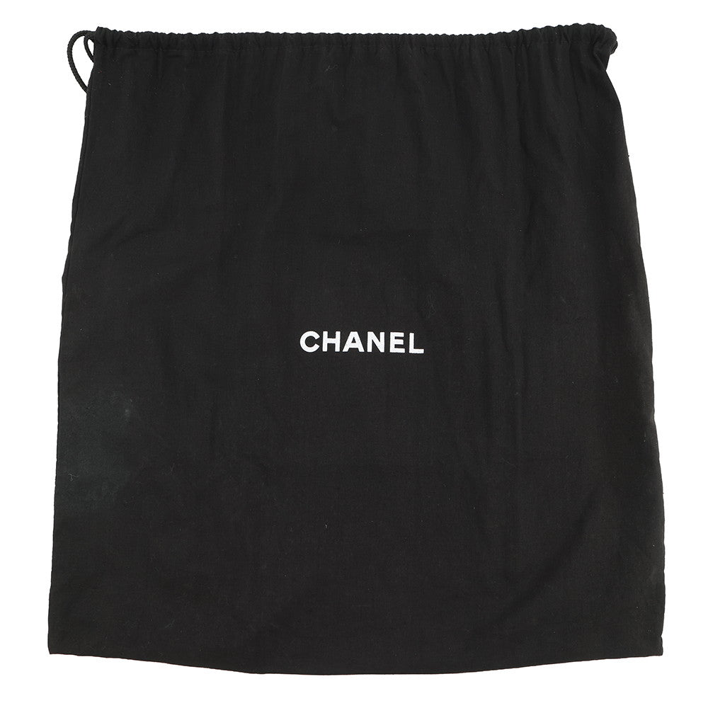 CHANEL Bias stitch Shoulder Bag Beige suede