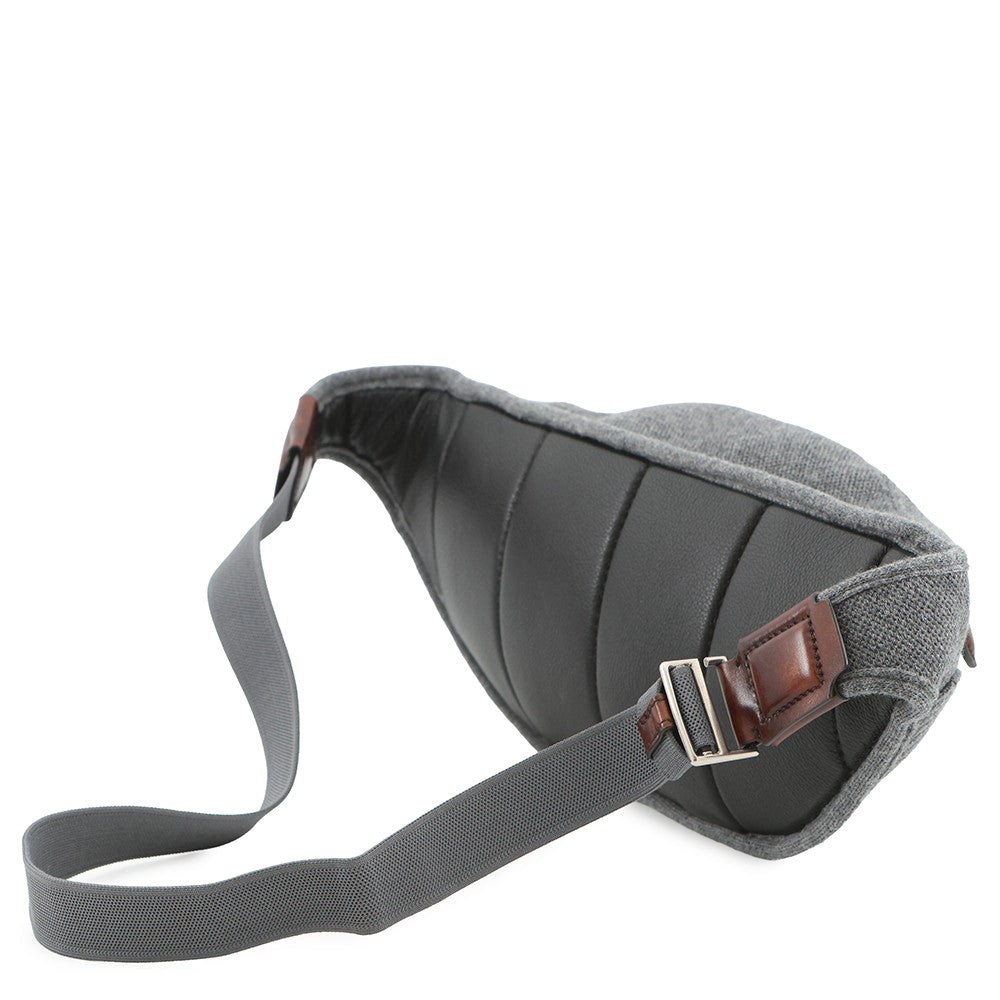 Berluti Shadow Bumbag Gray Cashmere Leather