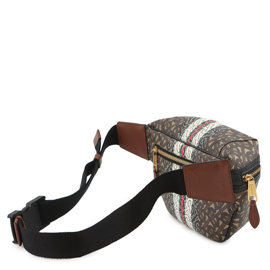 BURBERRY TBCrossbody Bag Brown/Black/White8021483 PVC Leather Size Medium