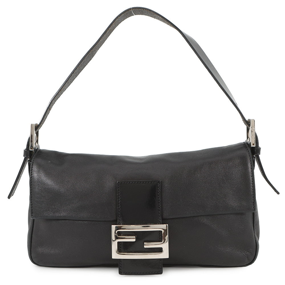 FENDI Mamma bucket Black26424 Leather