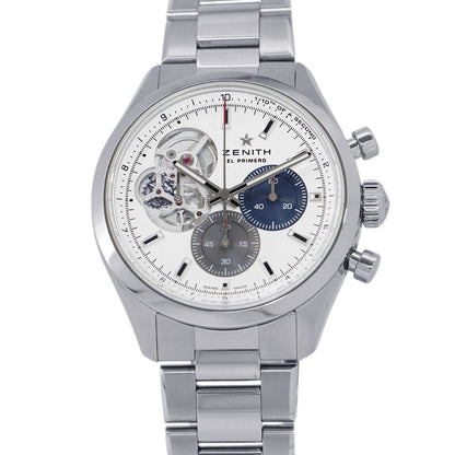 ZENITH Chronomaster open W39.5mm Stainless Steel Silver Dial03.3300.3604/69.M3300