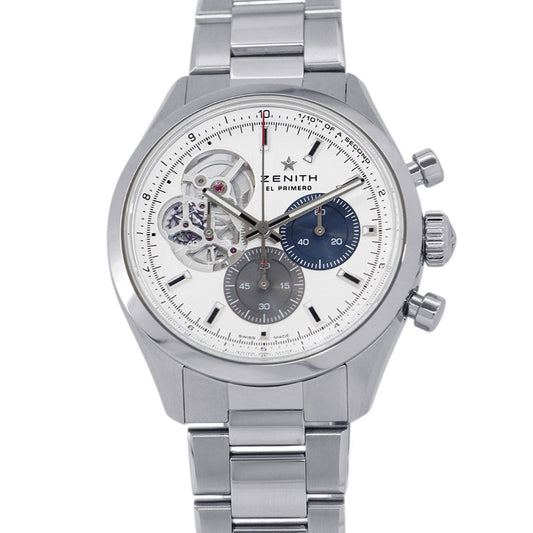 ZENITH Chronomaster open W39.5mm Stainless Steel Silver Dial03.3300.3604/69.M3300
