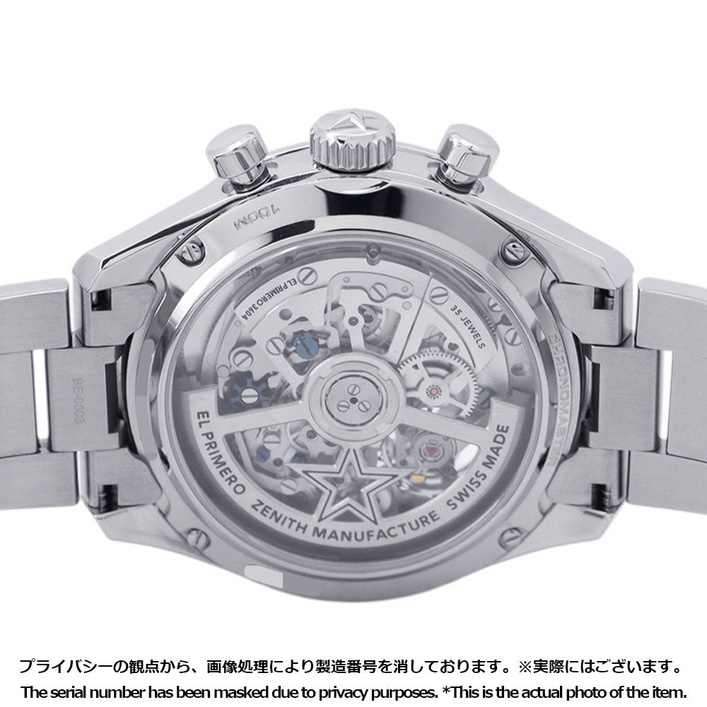 ZENITH Chronomaster open W39.5mm Stainless Steel Silver Dial03.3300.3604/69.M3300