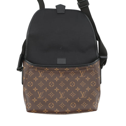 LOUIS VUITTON Magnetic messenger NoirM45557 Monogram Macassar Canvas