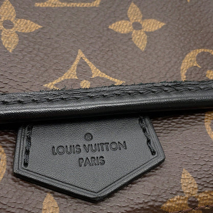 LOUIS VUITTON Magnetic messenger NoirM45557 Monogram Macassar Canvas