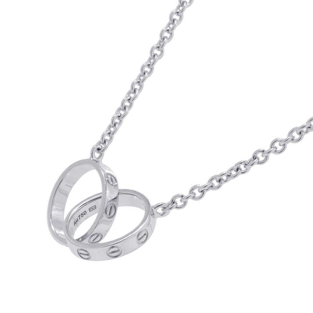 CARTIER Baby Love NecklaceB7212500 18K White Gold