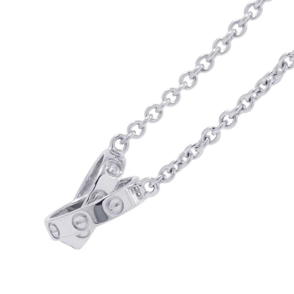 CARTIER Baby Love NecklaceB7212500 18K White Gold