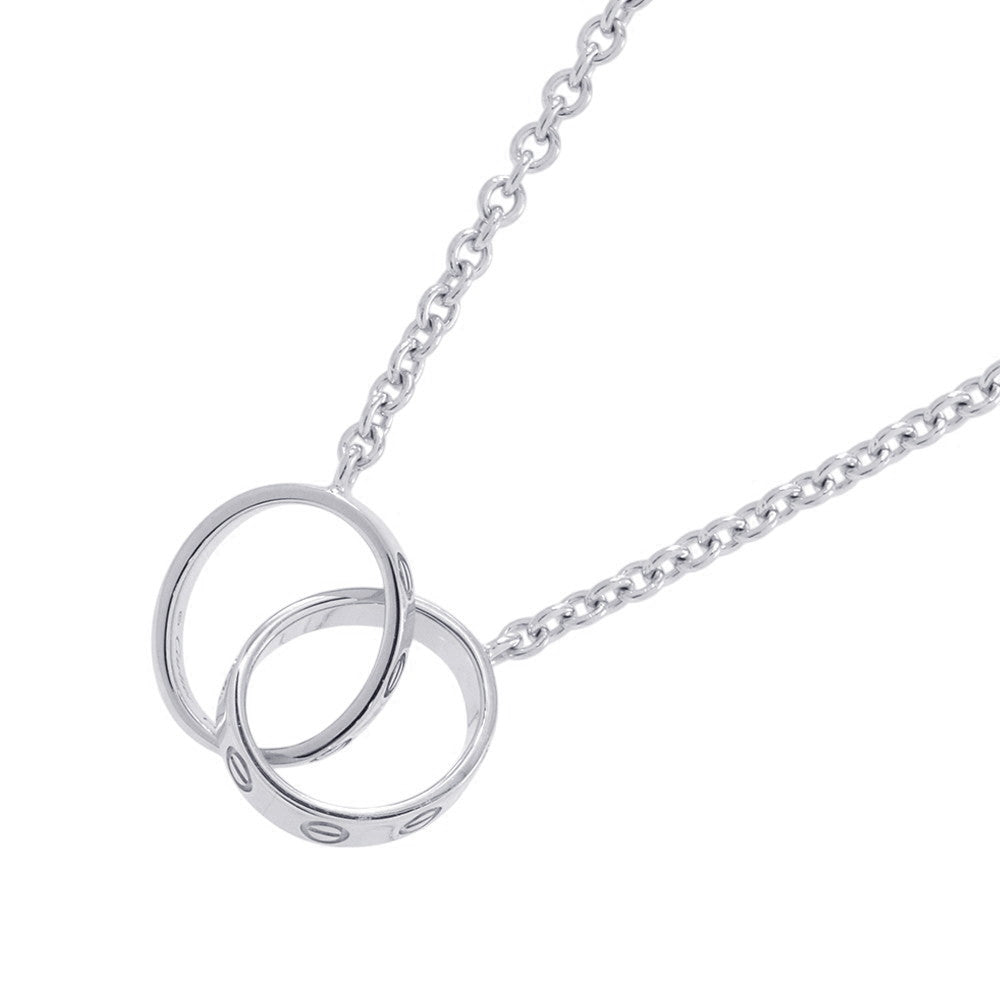 CARTIER Baby Love NecklaceB7212500 18K White Gold