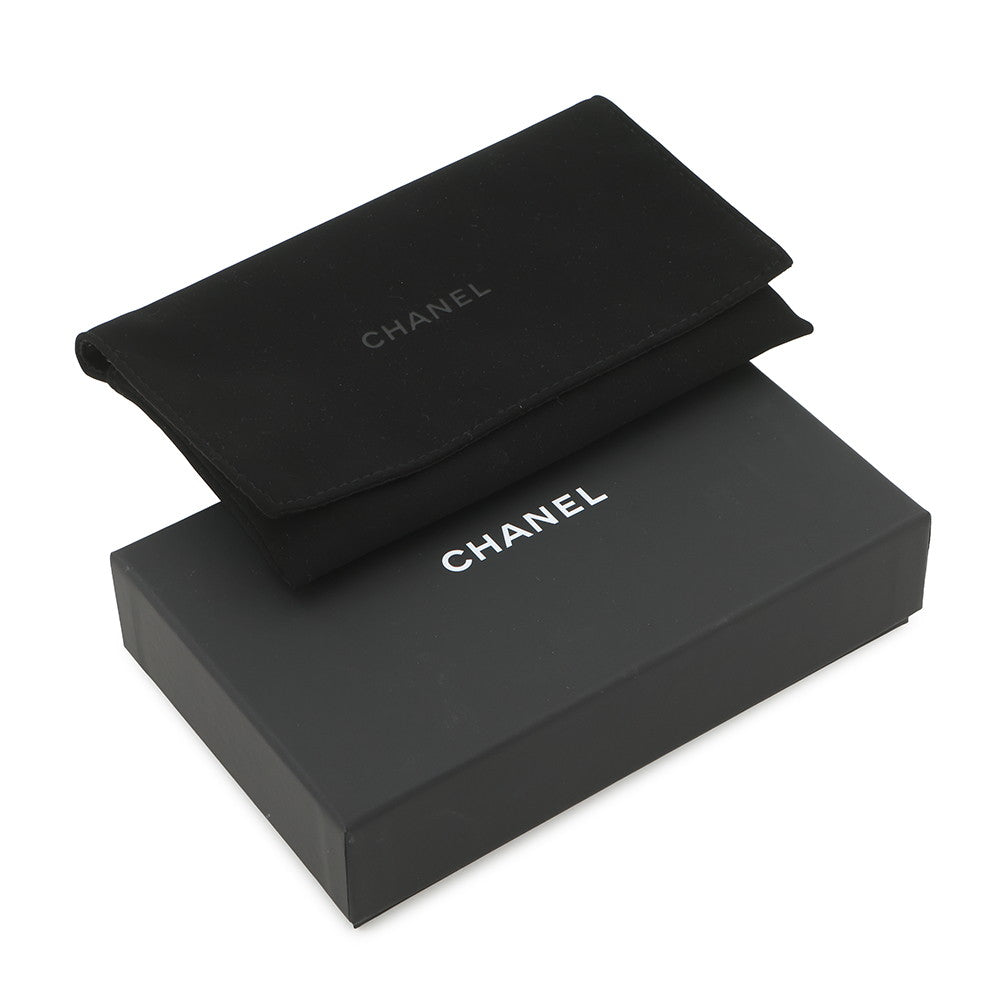 CHANEL Matelasse Wallet with Passport Case NavyAP4665 Denim/Lambskin