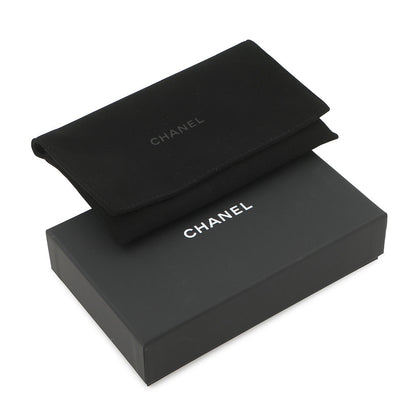 CHANEL Matelasse Wallet with Passport Case NavyAP4665 Denim/Lambskin