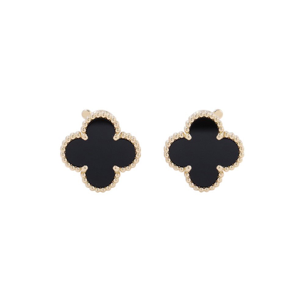 Van Cleef & Arpels Vintage Alhambra EarringVCARA44200 18K Yellow Gold