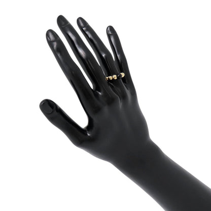 Van Cleef & Arpels Perlée Variation Ring Size 50/#10VCAR05M150 18K Yellow Gold