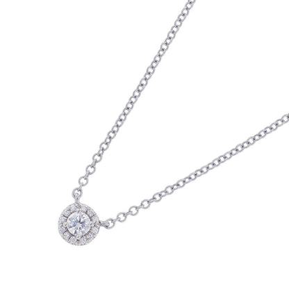 TIFFANY&Co. Solest Diamond Necklace60572844 Pt950