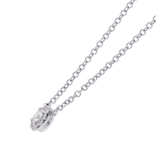 TIFFANY&Co. Solest Diamond Necklace60572844 Pt950