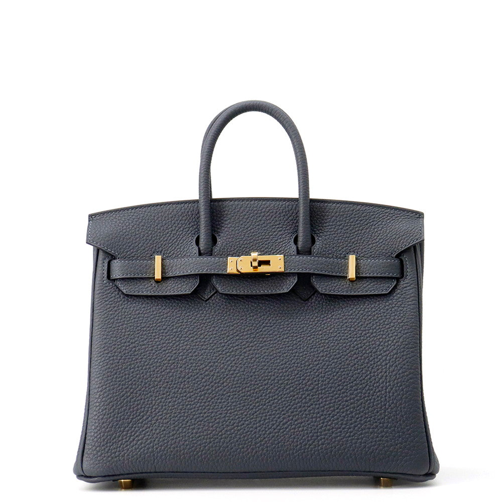 HERMES Birkin Grimist Togo Leather Size 25