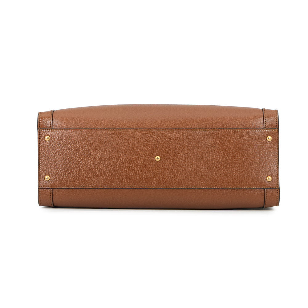 GUCCI Diana Bamboo Tote Bag Brown703218 Leather