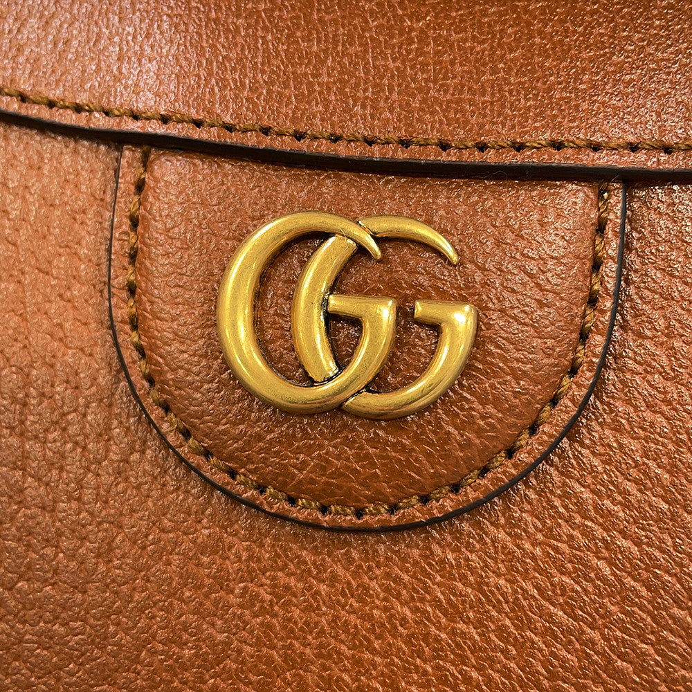 GUCCI Diana Bamboo Tote Bag Brown703218 Leather