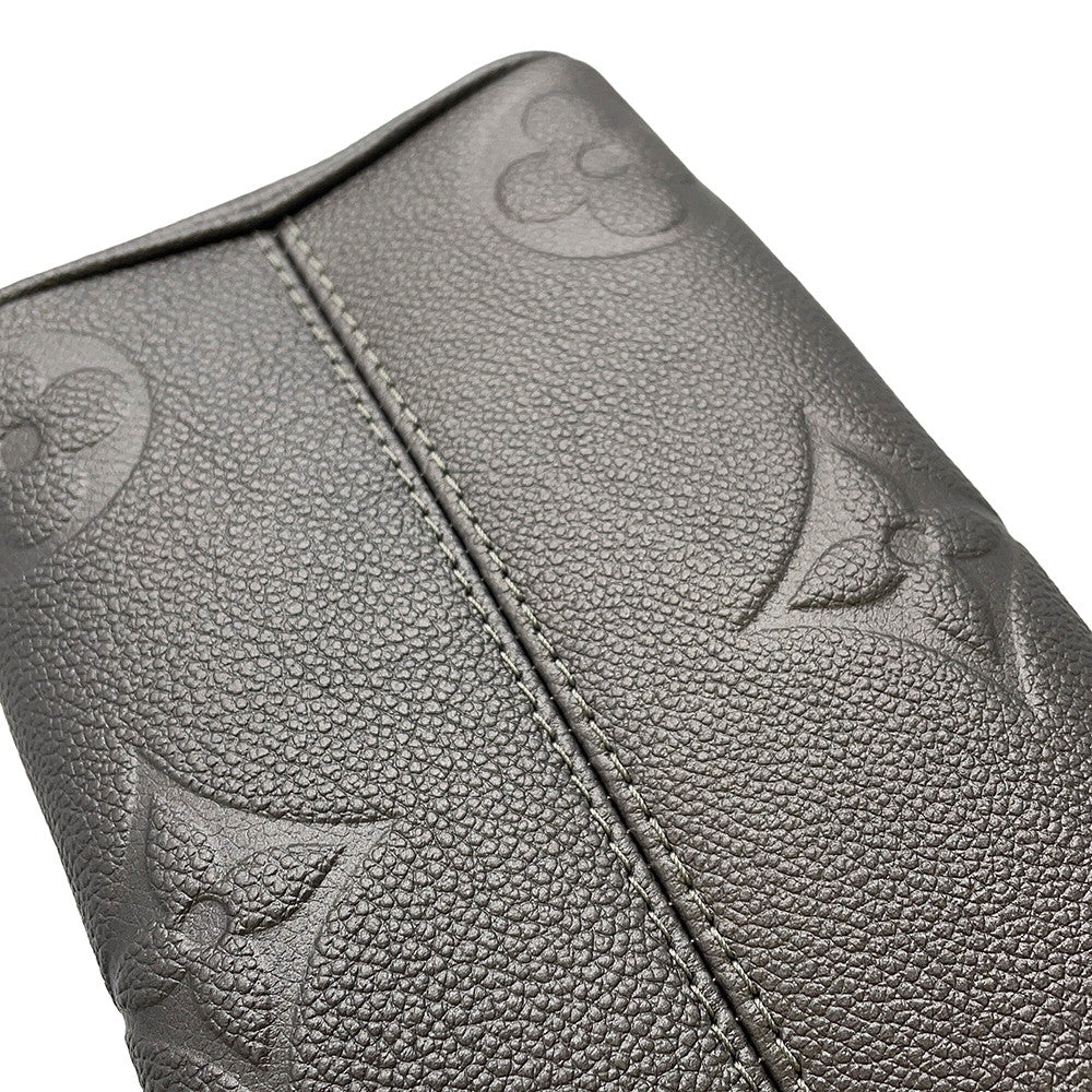 LOUIS VUITTON Speedy Bandouliere GunmetalM12013 Monogram Empreinte Leather Size 20