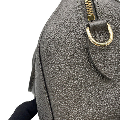LOUIS VUITTON Speedy Bandouliere GunmetalM12013 Monogram Empreinte Leather Size 20