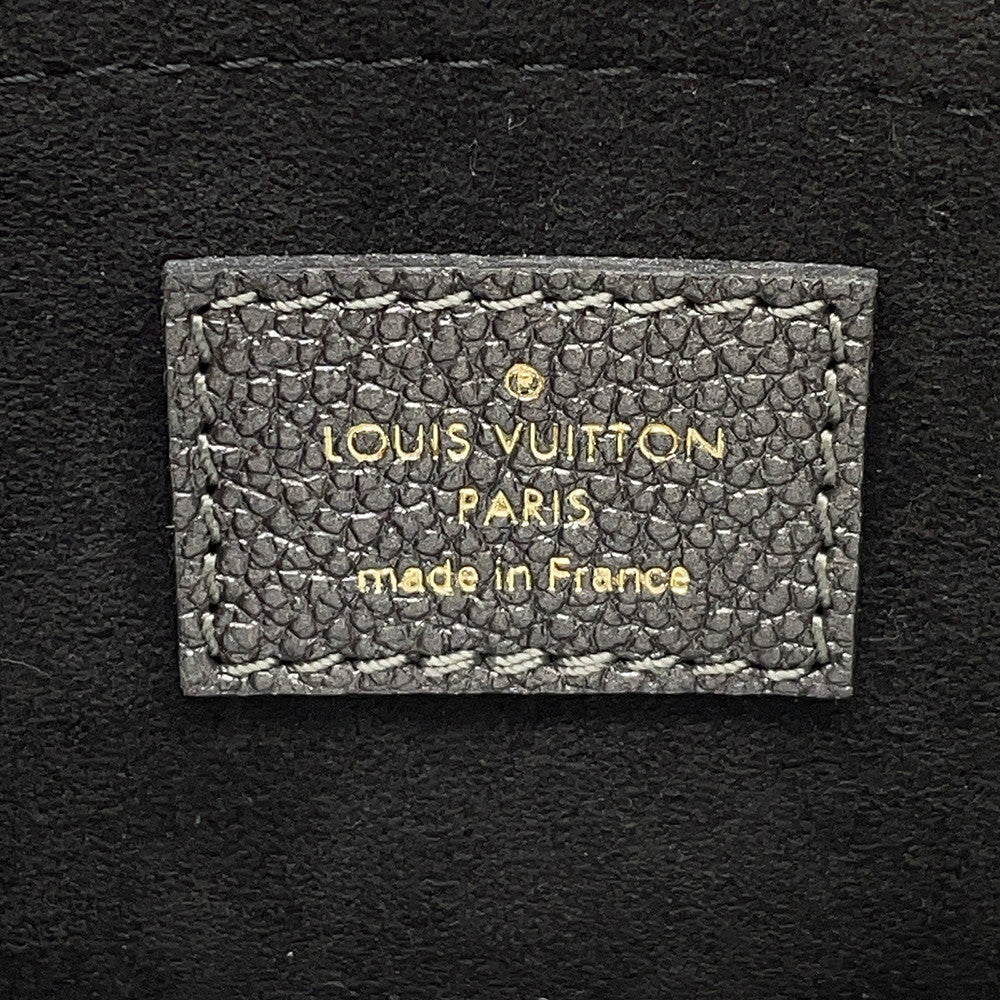 LOUIS VUITTON Speedy Bandouliere GunmetalM12013 Monogram Empreinte Leather Size 20