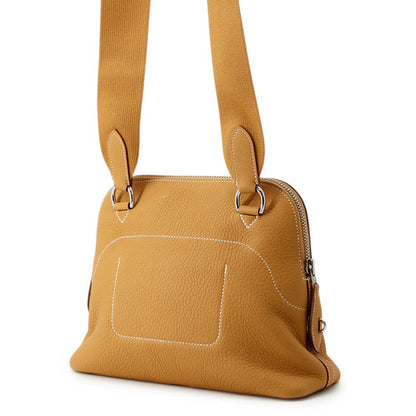 HERMES Bolide Messenger Natural Sable Togo Leather