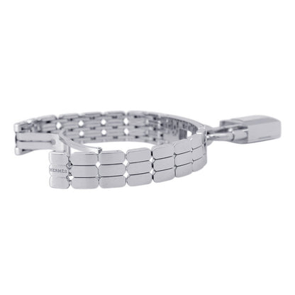 HERMES Kelly watch W16mm Stainless Steel Sparkling White Lacquer DialKE4.110