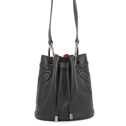 Christian Louboutin BY MY SIDE bucket bag Black3235080CM53 Leather