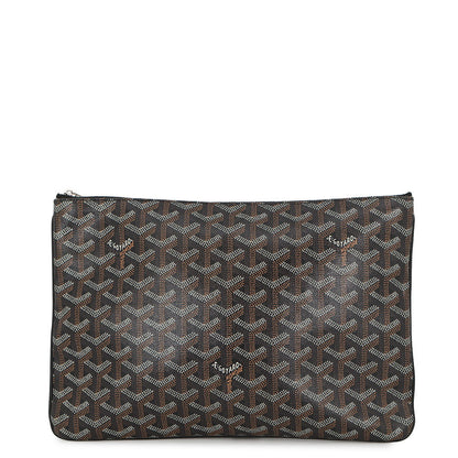 GOYARD Senna Black/TanSENAT2MMLTY01CL01P PVC Leather Size MM