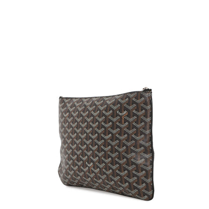 GOYARD Senna Black/TanSENAT2MMLTY01CL01P PVC Leather Size MM