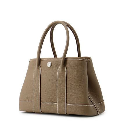 HERMES Neo Garden Etoupe Togo Leather Size 23