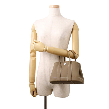 HERMES Neo Garden Etoupe Togo Leather Size 23