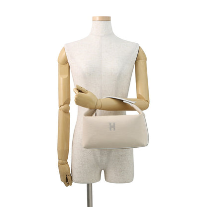 HERMES Brid a Black Beige Canvas Size GM