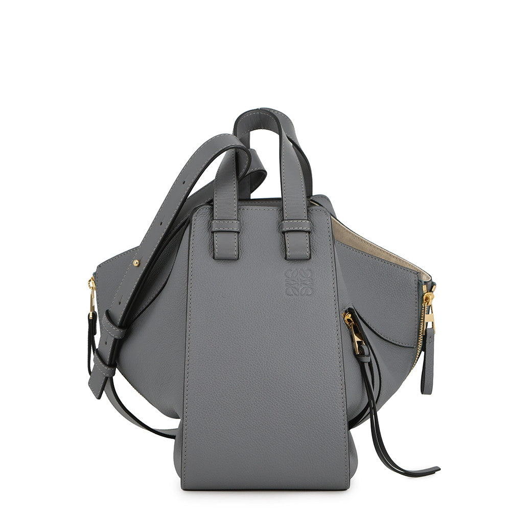 LOEWE hammock GrayA538S35X51 Soft Grained Calf Leather Size Small