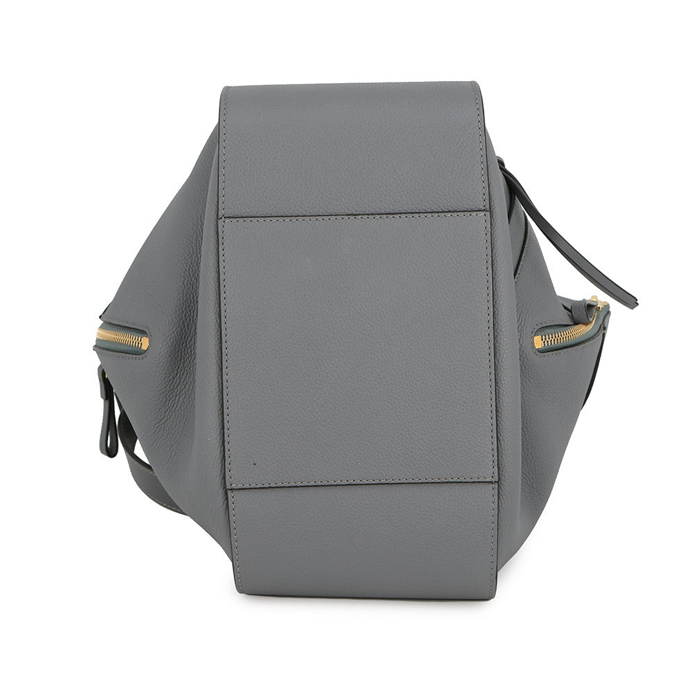 LOEWE hammock GrayA538S35X51 Soft Grained Calf Leather Size Small