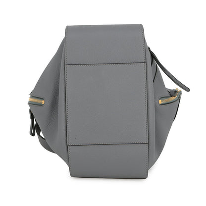 LOEWE hammock GrayA538S35X51 Soft Grained Calf Leather Size Small